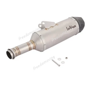 Slip On Exhaust System Muffler Tail Pipe Modified For Duke 690 SMC R 2019-2025 - Picture 1 of 9