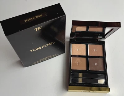 Tom Ford Eye Color Quad # 28 DE LA CREME TF  .31 oz/ 9 g New In Box - Image 1 of 3