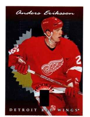 1996-97 Donruss Elite #129 Anders Eriksson DETROIT RED WINGS - Image 1 of 2