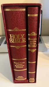 Holly Bible good news color reference edition and Encyclopedia of the Bible - Imagen 1 de 13