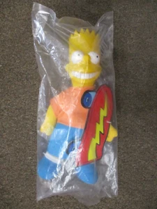 1990 Burger King BART SIMPSON THE SIMPSONS Plush/ Hard Head NWT - Picture 1 of 2