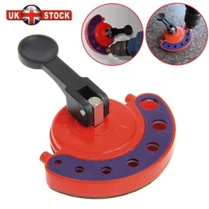 Adjustable Drill Bit Tile Glass Hole Core Guide Locator Base Sucker 4-12mm UK - Picture 1 of 12