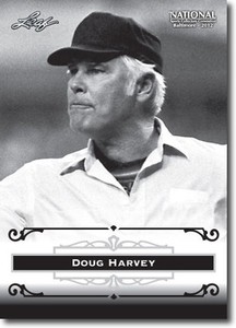 DOUG HARVEY - 2012 Leaf National PROMOTIONAL Baseball Trading Card