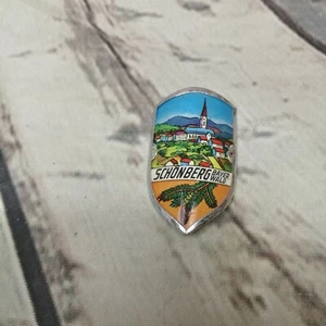 Stocknagel Stockschild Schönberg Bayerischer Wald Neu 4,1 x 2,5 cm - Bild 1 von 2