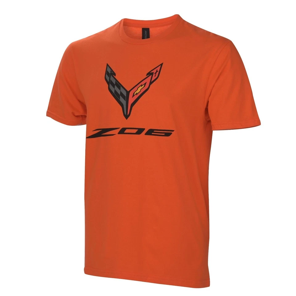 Camiseta emblema flash carbono 2023-2025 Corvette C8 Z06 - Imagem 1 de 1