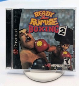 Ready 2 Rumble Boxing: Round 2 (Sega Dreamcast, 2000) Complete With Manual