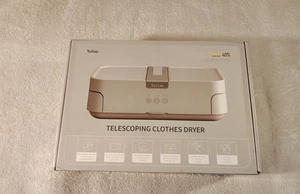 Portable Telescoping Clothes Dryer 22Lbs Traceless & Hooks Yulisa 3.5 NEW OPEN - Picture 1 of 11