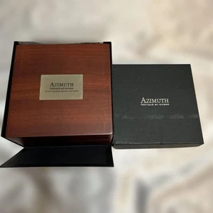 Azimuth watch empty box case used from Japan - Imagen 1 de 2