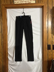 NWT Izod Easy Care Stretch School Wear Navy Pants 1 Reg. Cotton Blend Washable - Picture 1 of 11