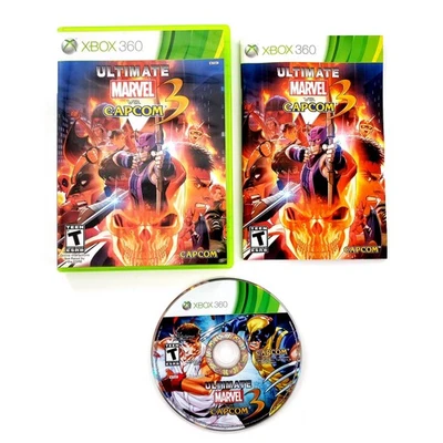 Ultimate Marvel vs. Capcom 3 (Microsoft Xbox 360, 2011) Complete Tested & Works - Image 1 of 4