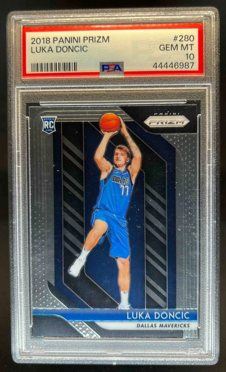 Luka Dončić 10 Graded Rookie Basketball Trading Cards