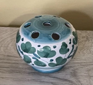 Vintage Keramik Blumenfrosch Made In Italy super süß - Bild 1 von 6