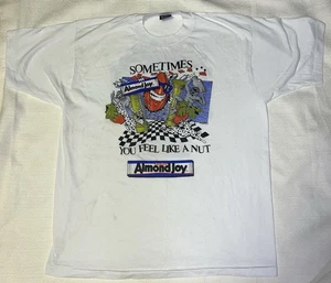 CAMISA VINTAGE AÑOS 90 ALMOND JOY MOUNDS A VECES TE SIENTES COMO UNA NUEZ Talla XL - Imagen 1 de 5