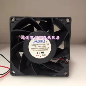 Ventilatore inverter 8 cm RUNDA RD8038S24M-S DC24V 0,33A 8038 - Foto 1 di 2