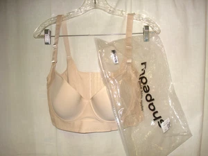 NEW Shapedly Bra SIZE 40D Back Smoothing Push-Up Bra Wide Band Bras for Back Fat - Picture 1 of 2