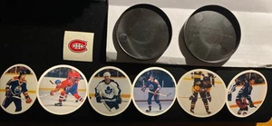 1984-85 Kellogg's NHL Hockey Accordion Discs Set INTACT +Puck Case+sticker 🔥 - Picture 1 of 11