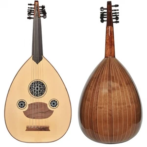Professional Turkish Oud "Megic Star" + Soft Case - Cat#166B-CE - Picture 1 of 8