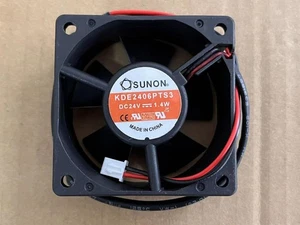 For SUNON KDE2406PTS3 6025 6 Cm 24V 1.4W 2-wire Ultra-quiet Inverter Cooling Fan - Afbeelding 1 van 6