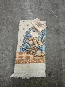 Toalla de cocina vintage Mid Century Hearty Mushrooms Terrycloth nueva con etiquetas - Imagen 1 de 1