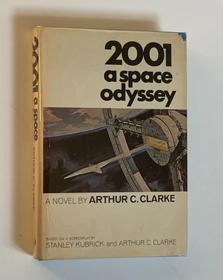 2001: A Space Odyssey by Arthur C. Clarke; 1968 Book Club Edition, VG+ / VG - Image 1 of 4