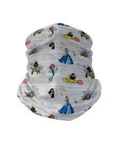 Kids Girls Disney Princess 5-Pack All-Over Print Neck Gaiter Wrap Party Favors - Picture 1 of 5