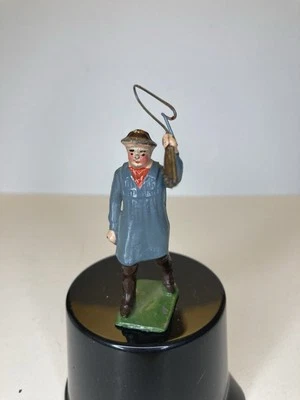 Figura de colección británica casa granja plomo carters con látigo y brazo móvil 505 Foto 1 de 4