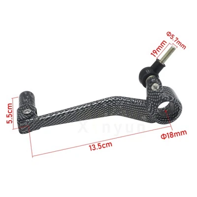 Grid Gear Shift Lever For 98-04 Kawasaki ZX-6R/ 98-03 ZX-9R/ 06-07 ZZR600 Foto 1 de 4