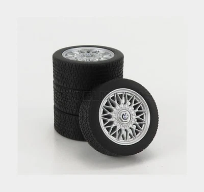 KK-SCALE KKDCACC019 ACCESSORIES - 4X WHEELS AND RIMS SET 16' FOR BMW 3-SERIES AL - Immagine 1 di 2