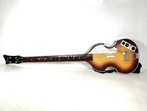 Hofner Bass Guitar Beatles Rock Band NWGTS3 Harmonix NO DONGLE Nintendo Wii - Foto 1 di 11