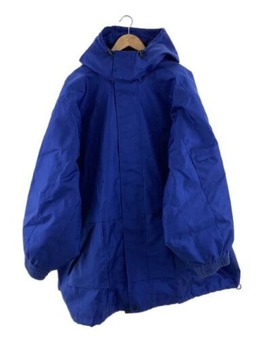 BALENCIAGA Etichettata Nuova giacca nylon marino 44 Nylon NVY 543833