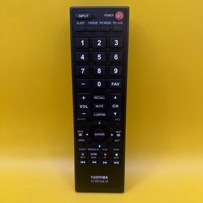 Mando a distancia original Toshiba CT-RC1US-16 Foto 1 de 4