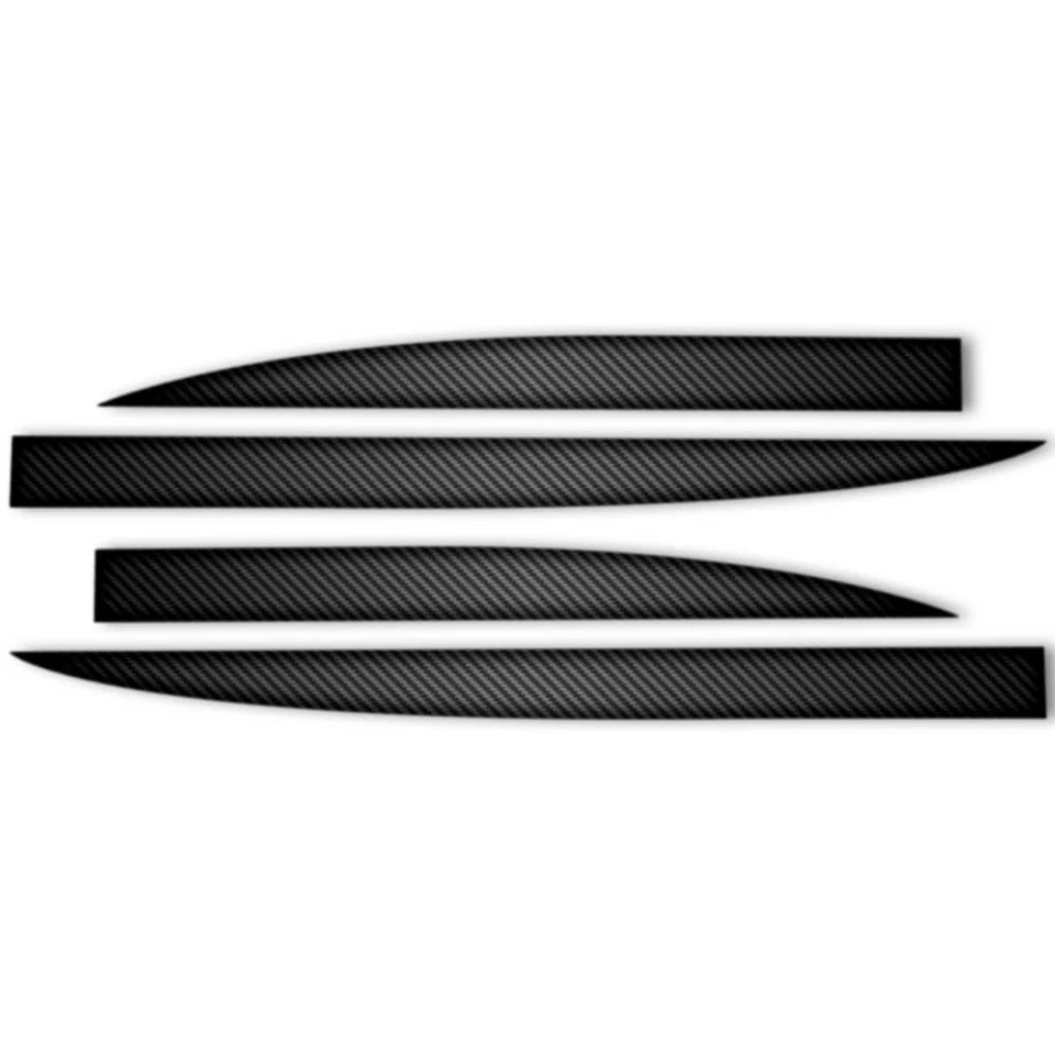 4pc Carbon Fiber 3" Accent Trim for 2007-2017 Buick Enclave Foto 1 de 1