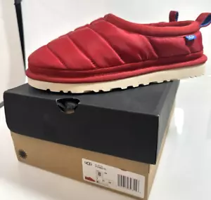 UGG Herren Größe 8 rot Tasman Lta Slipper Schuhe NEU im Karton - Bild 1 von 9