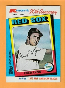Fred Lynn Boston Red Sox 1982 K-Mart #27 USC Trojans - Picture 1 of 2