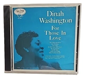 For Those in Love by Dinah Washington (CD, 1992) WORLD SHIP AVAIL - Imagen 1 de 2