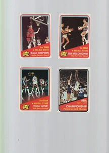 1972-1973 paquete de baloncesto Topps ABA-4 - Imagen 1 de 2