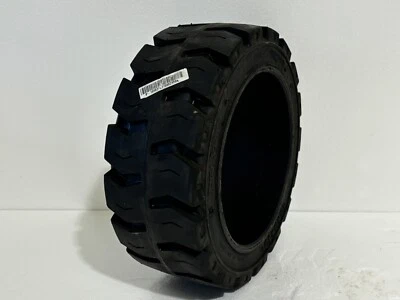 Carretilla elevadora 16x6x10-1/2 prensa sobre neumático negro tracción fuente total Foto 1 de 4