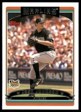 2006 Topps Updates & Highlights Josh Johnson #UH164 RC Florida Marlins
