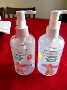 Cyber Clean * Hand Sanitizer Gel * 7.4oz * 2pcs * Free Shipping - Picture 1 of 6