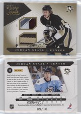 2010-11 Panini Luxury Suite Gold Jersey Number/Stick /10 Jordan Staal #55