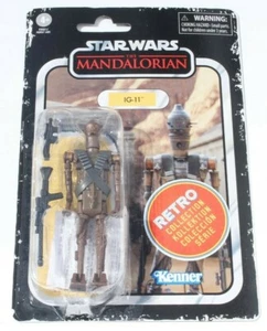 Star Wars The Mandalorian Retro Collection IG-11 3.75 Action Figure Kenner - Picture 1 of 2