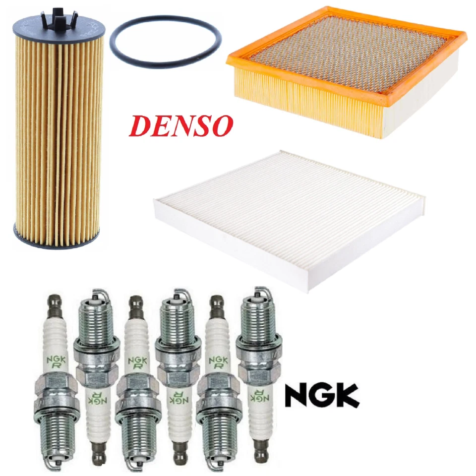 Kit de ajuste filtros velas de ignição ajuste DODGE DURANGO V6; 3.6L 2011-2013 - Imagem 1 de 1