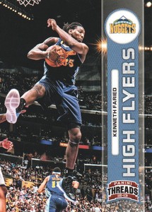 2012-13 Panini Threads Basketball High Flyers #16 Kenneth Faried