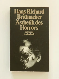 Ästhetik des Horrors Hans Richard Brittnacher Suhrkamp Taschenbuch Buch - Bild 1 von 1