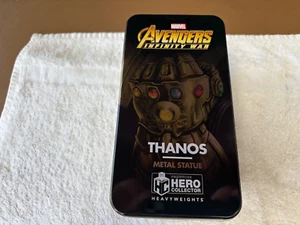 Eaglemoss - Marvel Metal Statue Figure "Thanos" Heavyweights - NEW/SEALED - Picture 1 of 5