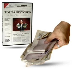 Zerrissener und restaurierter Zeitungsillusionskurs auf DVD! - Bild 1 von 2