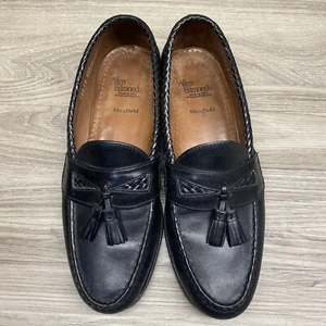 Allen Edmonds Maxfield Quasten Halbschuhe schwarz Slipper Leder Größe 10 D - Bild 1 von 11