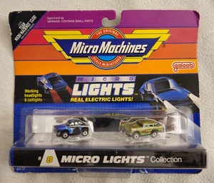 Vintage Galoob Micro Machines Micro Lights #8 - 6478 (1989) Rare Card - Picture 1 of 4