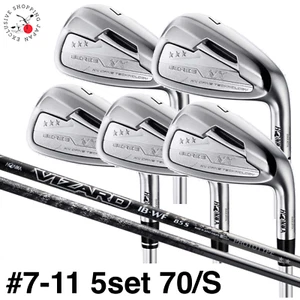 HONMA Beres NX 3 Star 3S Iron 7-11 5 Set VIZARD IB-WF 70 PROTOTYPE Flex S MTO - Picture 1 of 9