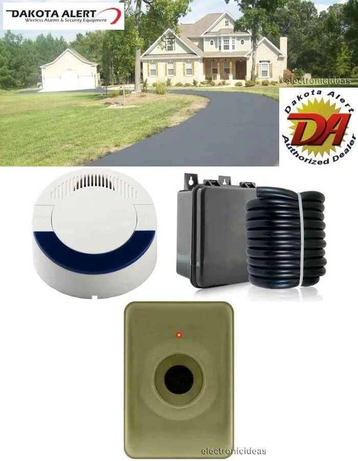 DAKOTA ALERT DCRH-4000 RUBBER HOSE DRIVEWAY ALARM SECURITY + MOTION SENSOR - Image 1 of 1
